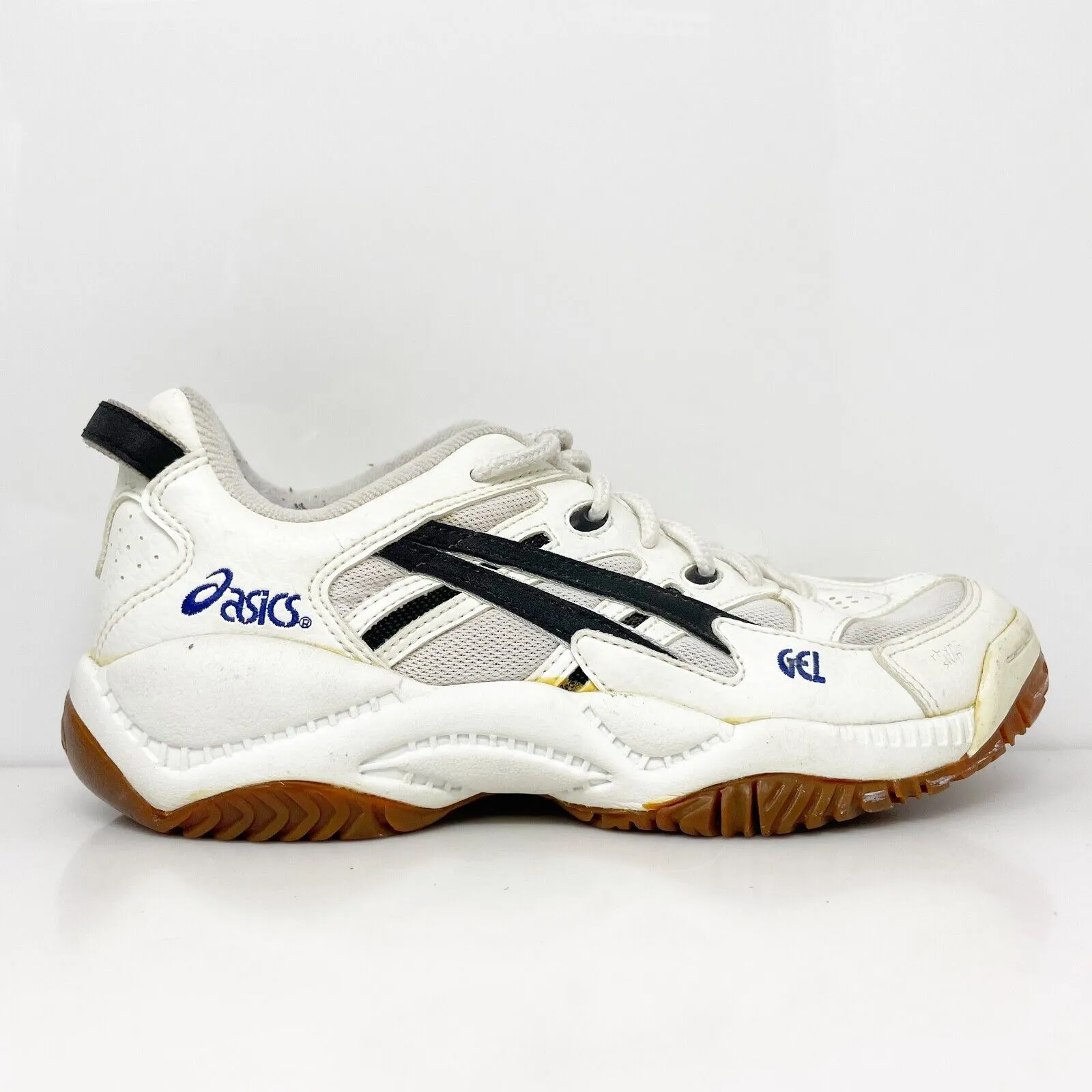 Asics Womens Gel BY856 White Running Shoes Sneakers Size 7