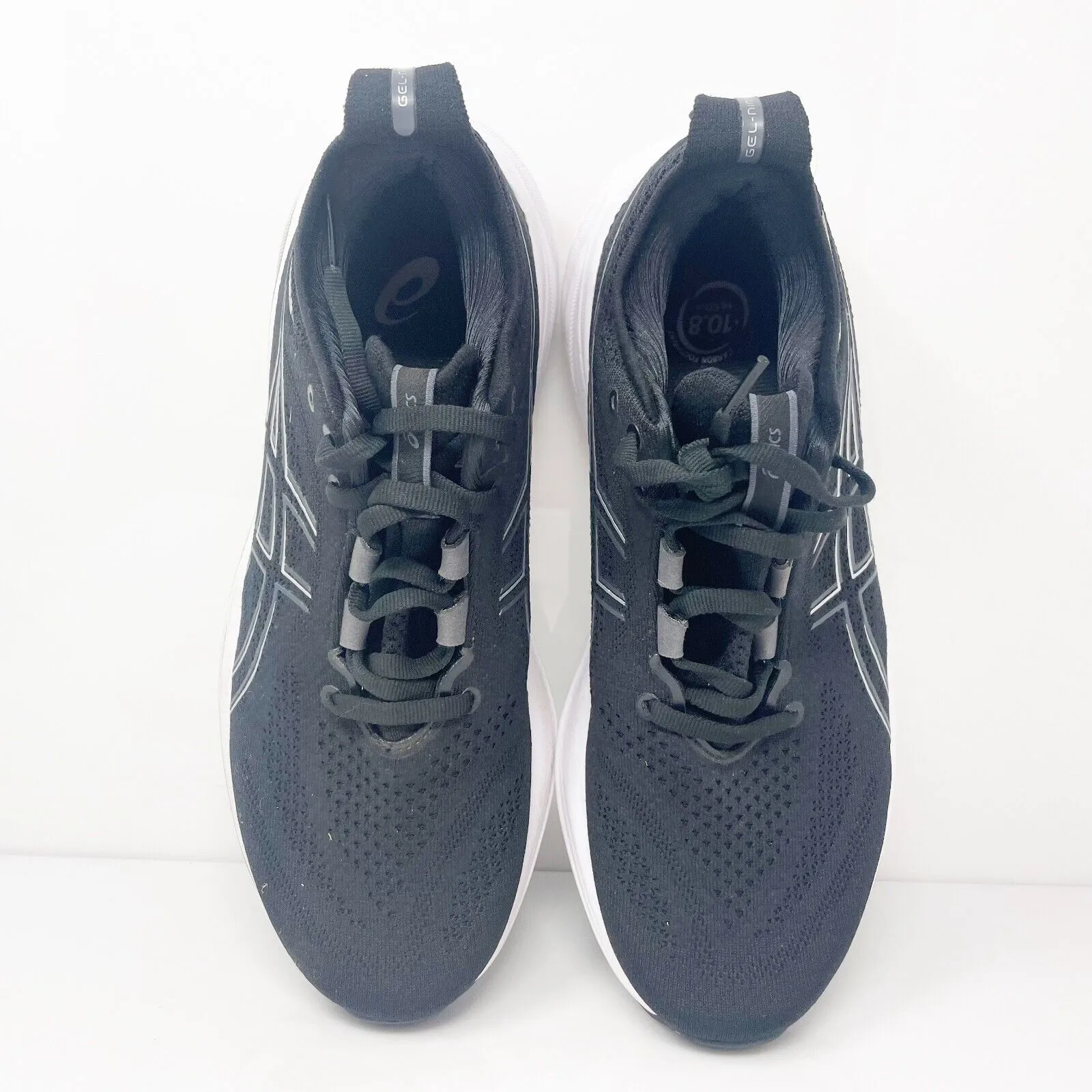 Asics Womens Gel Nimbus 26 1012B601 Black Running Shoes Sneakers Size 8.5