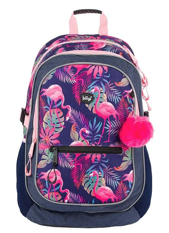 backpack Baagl Core - Flamingo - girl´s