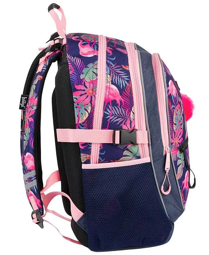 backpack Baagl Core - Flamingo - girl´s