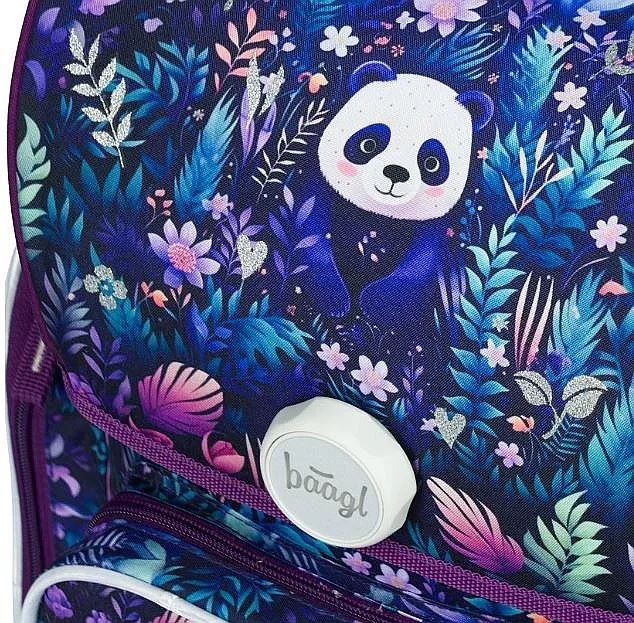 backpack Baagl Ergo - Jungle Panda - girl´s