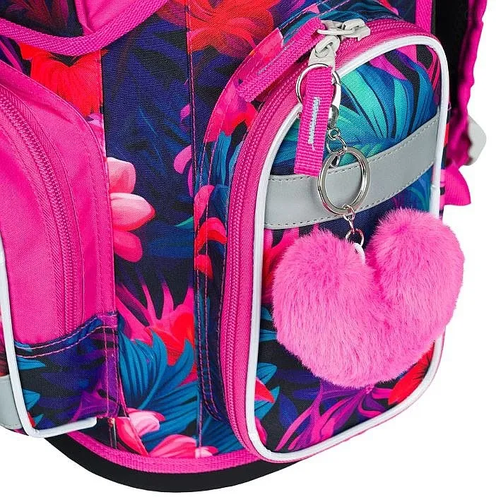 backpack Baagl Ergo - Plameňáci - girl´s