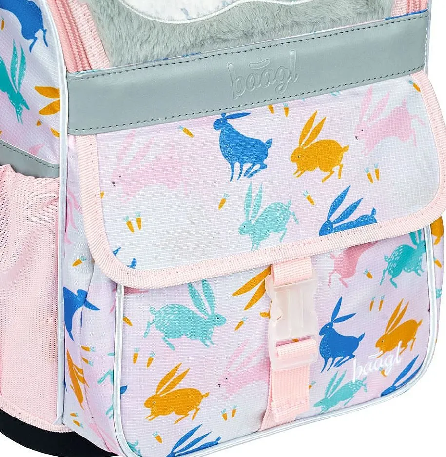 backpack Baagl Zippy - Bunny - girl´s