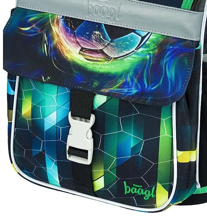 backpack Baagl Zippy - Fotbal Hráč - boy´s