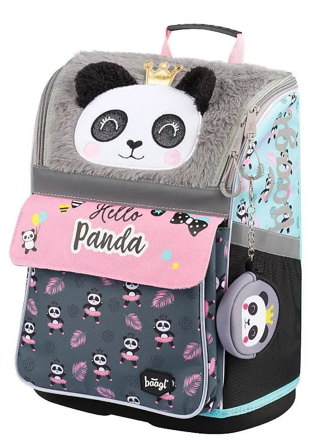 backpack Baagl Zippy - Panda - girl´s