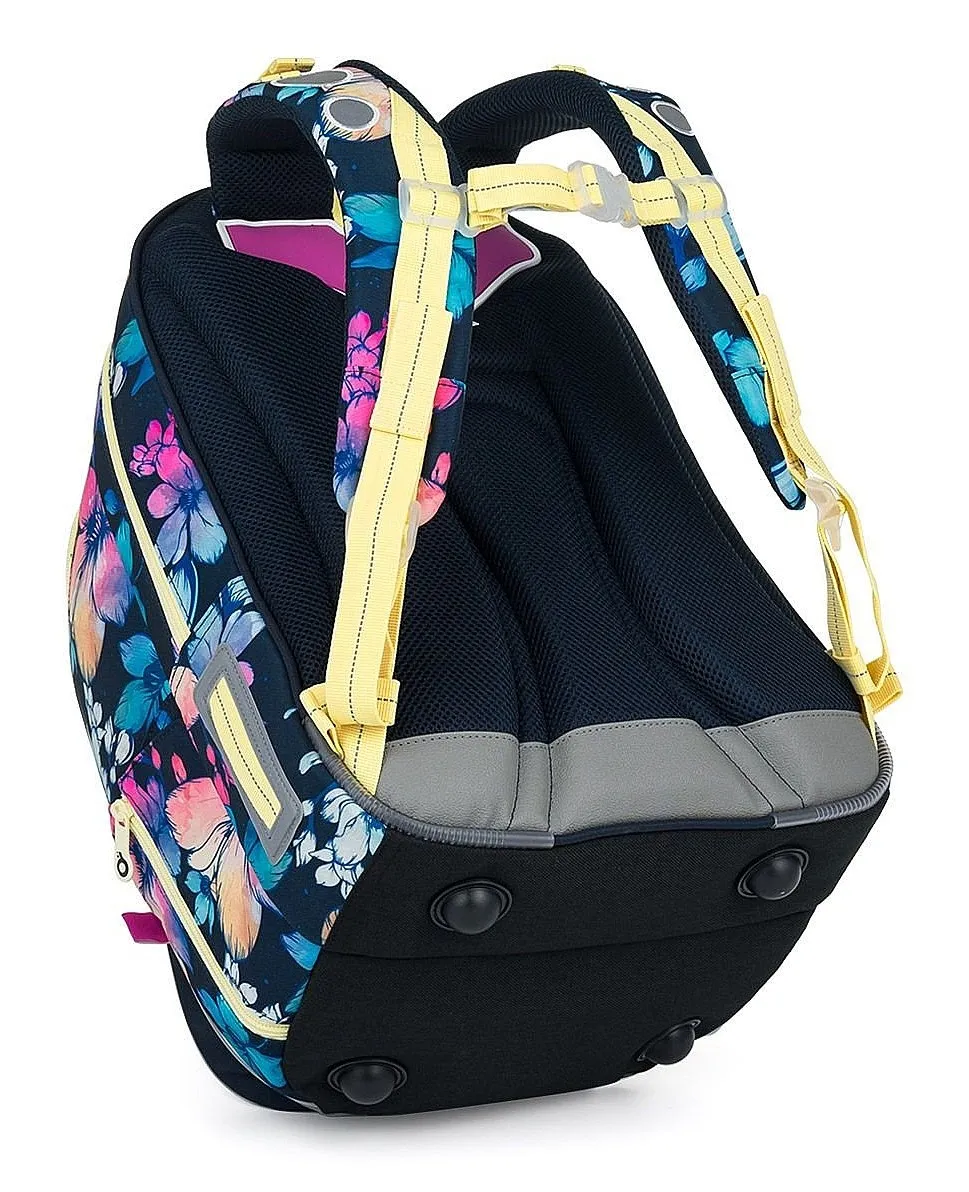 backpack Topgal LYNN 24008 - G/Blue/Yellow - girl´s