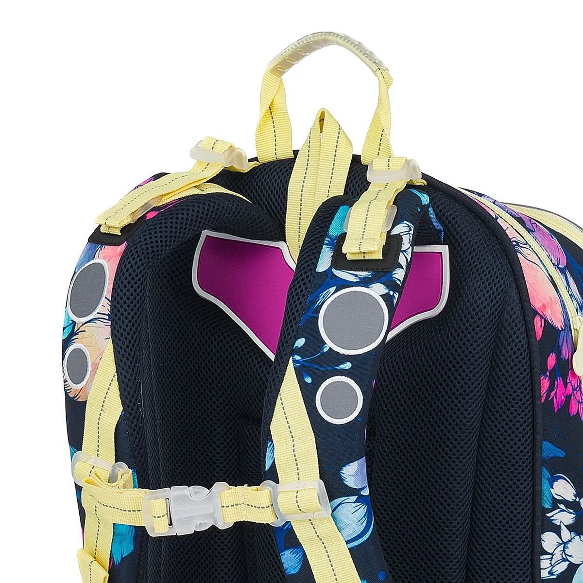backpack Topgal LYNN 24008 - G/Blue/Yellow - girl´s