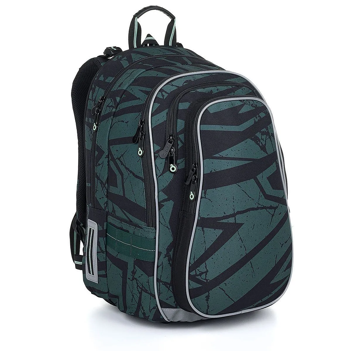 backpack Topgal LYNN 24018 - Green/Black - unisex junior