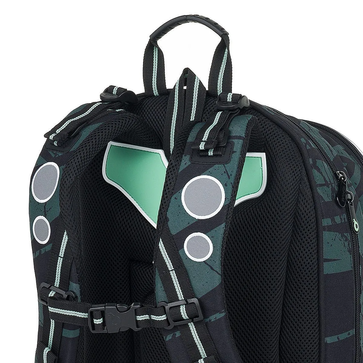 backpack Topgal LYNN 24018 - Green/Black - unisex junior