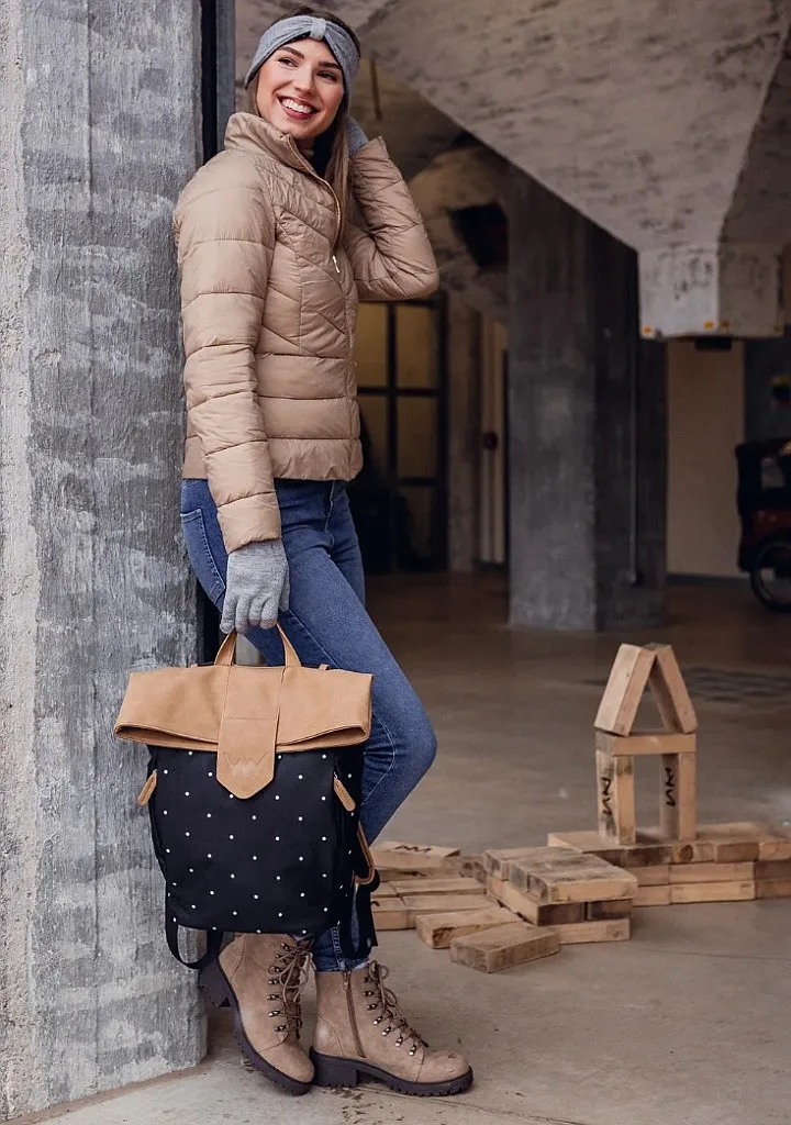 backpack Vuch Mellora Dotty - Brown - women´s