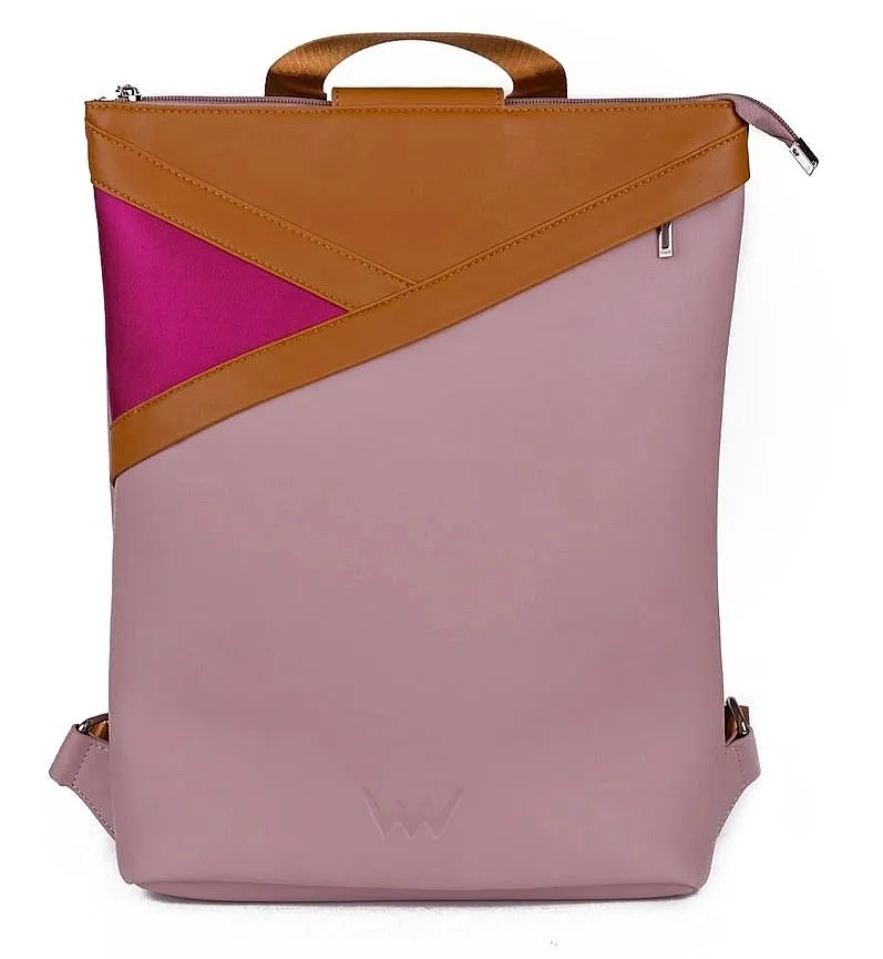 backpack Vuch Vanda - Light Pink/Brown - women´s