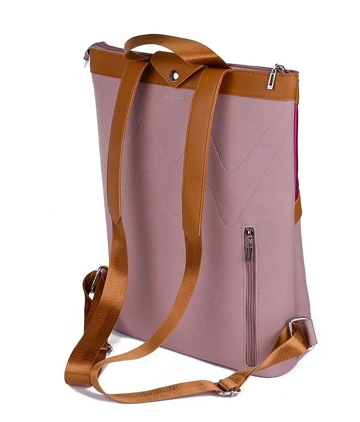 backpack Vuch Vanda - Light Pink/Brown - women´s