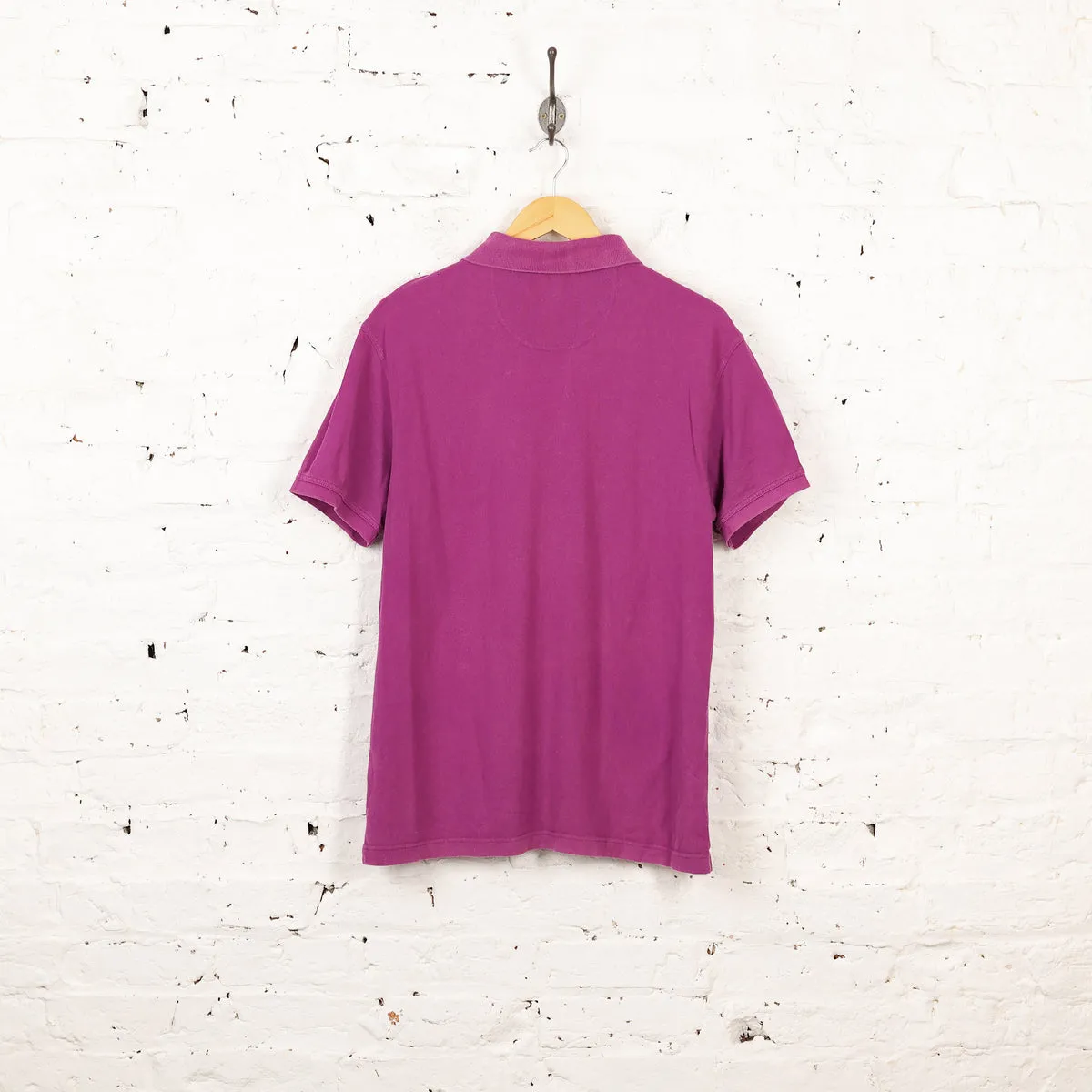 Barbour Polo Shirt - Purple - L