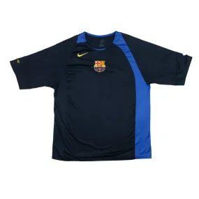 Barcelona Original 2004/2005 Training Football Shirt Large