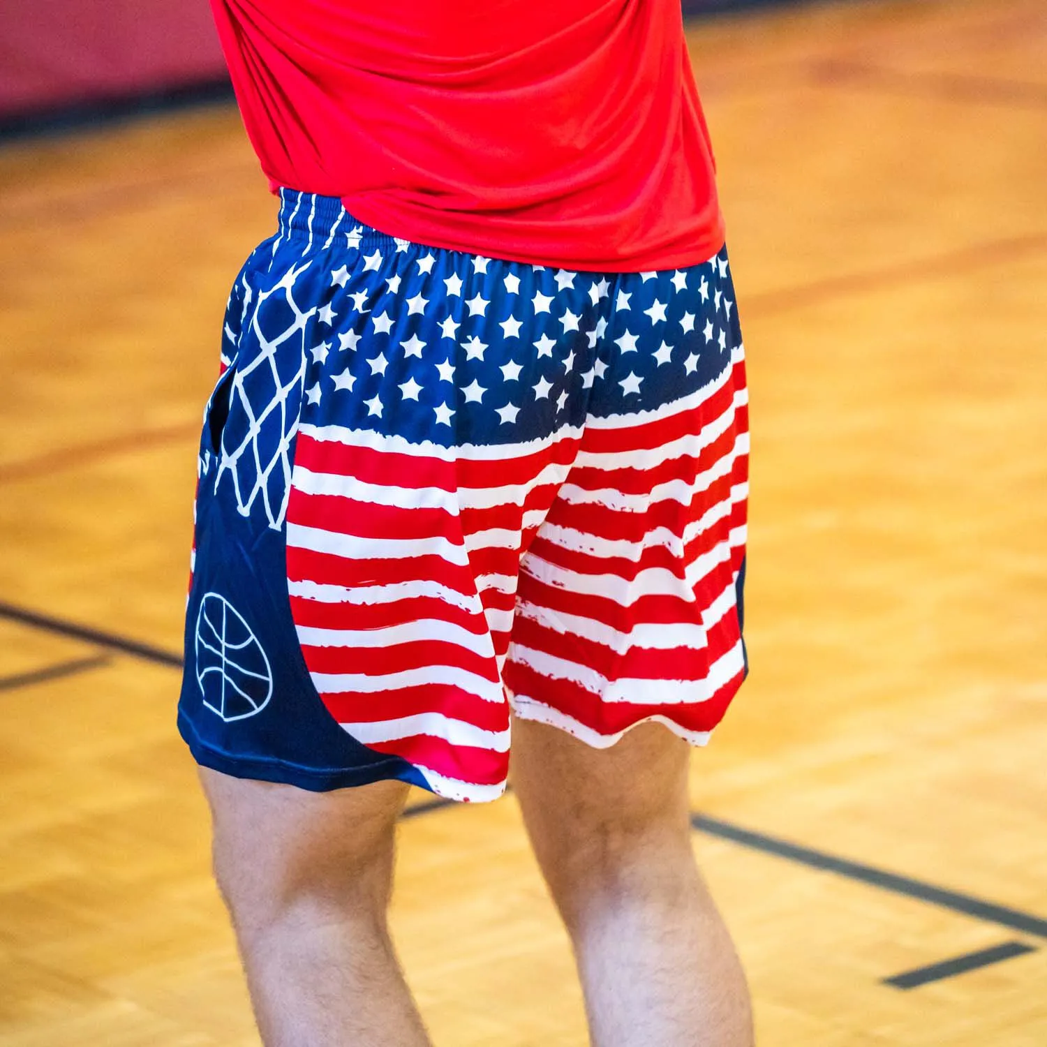 Basketball Beckett™ Shorts - Patriotic 