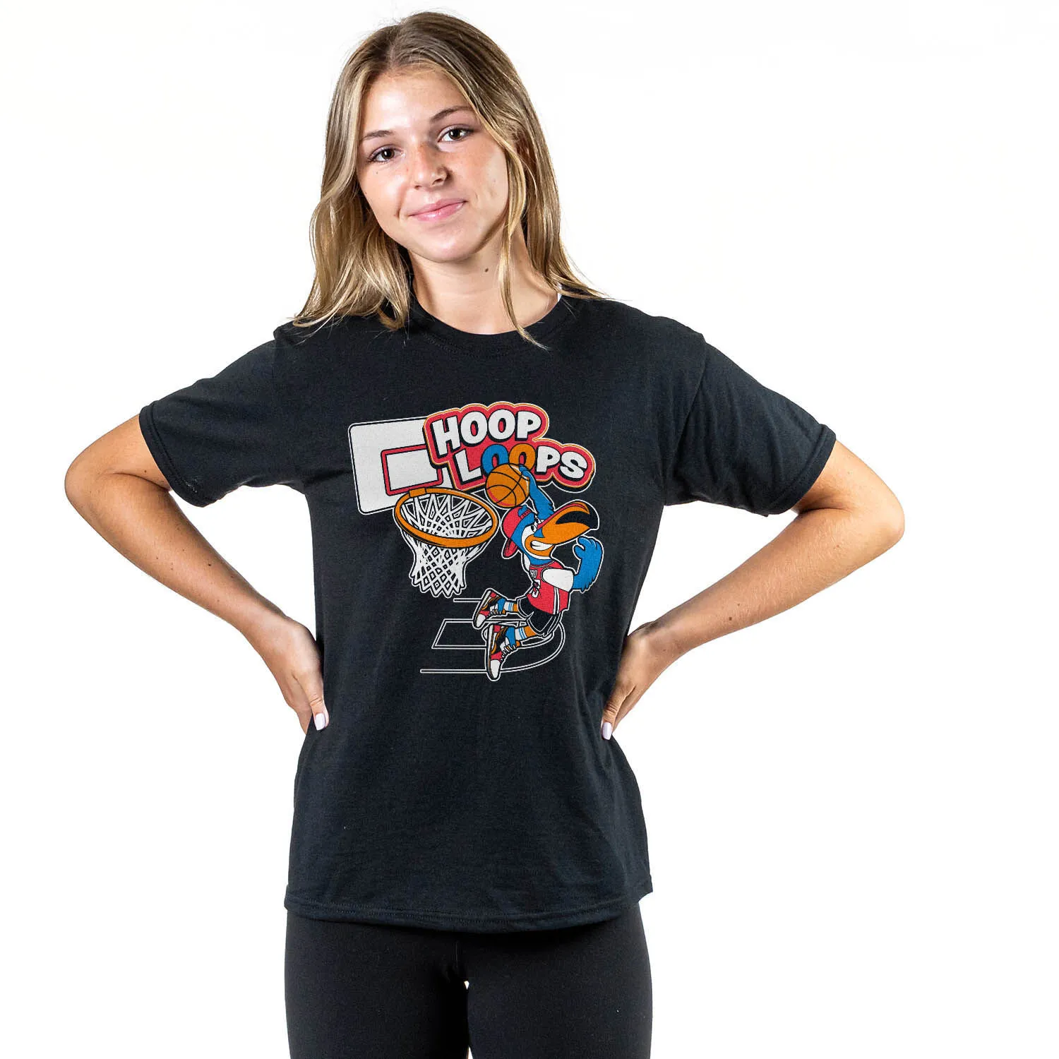 Basketball Short Sleeve T-Shirt - Hoop Loops 