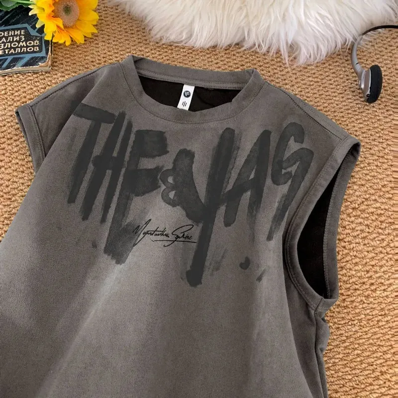 Basketball Vest Sleeveless Loose T-Shirt
