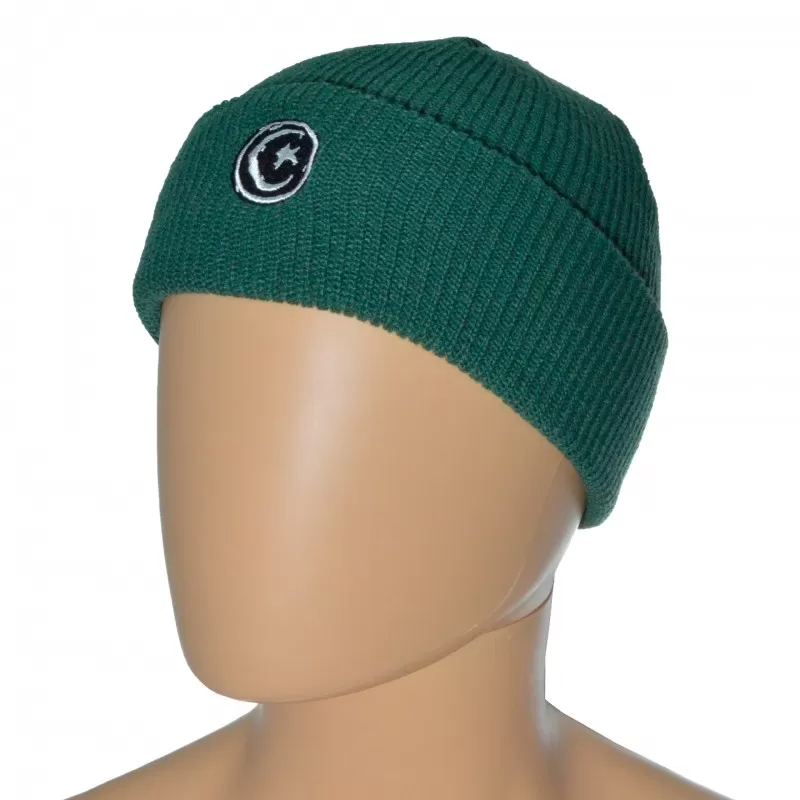 Beanie Foundation Star & Moon - Pine Green