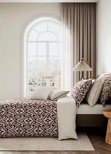 Bedeck Of Belfast Sato 100% Cotton Percale 180 Thread Count Duvet Cover Set | Kaleidoscope