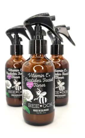 Bee-Och Vitamin C + Peptides Facial Toner