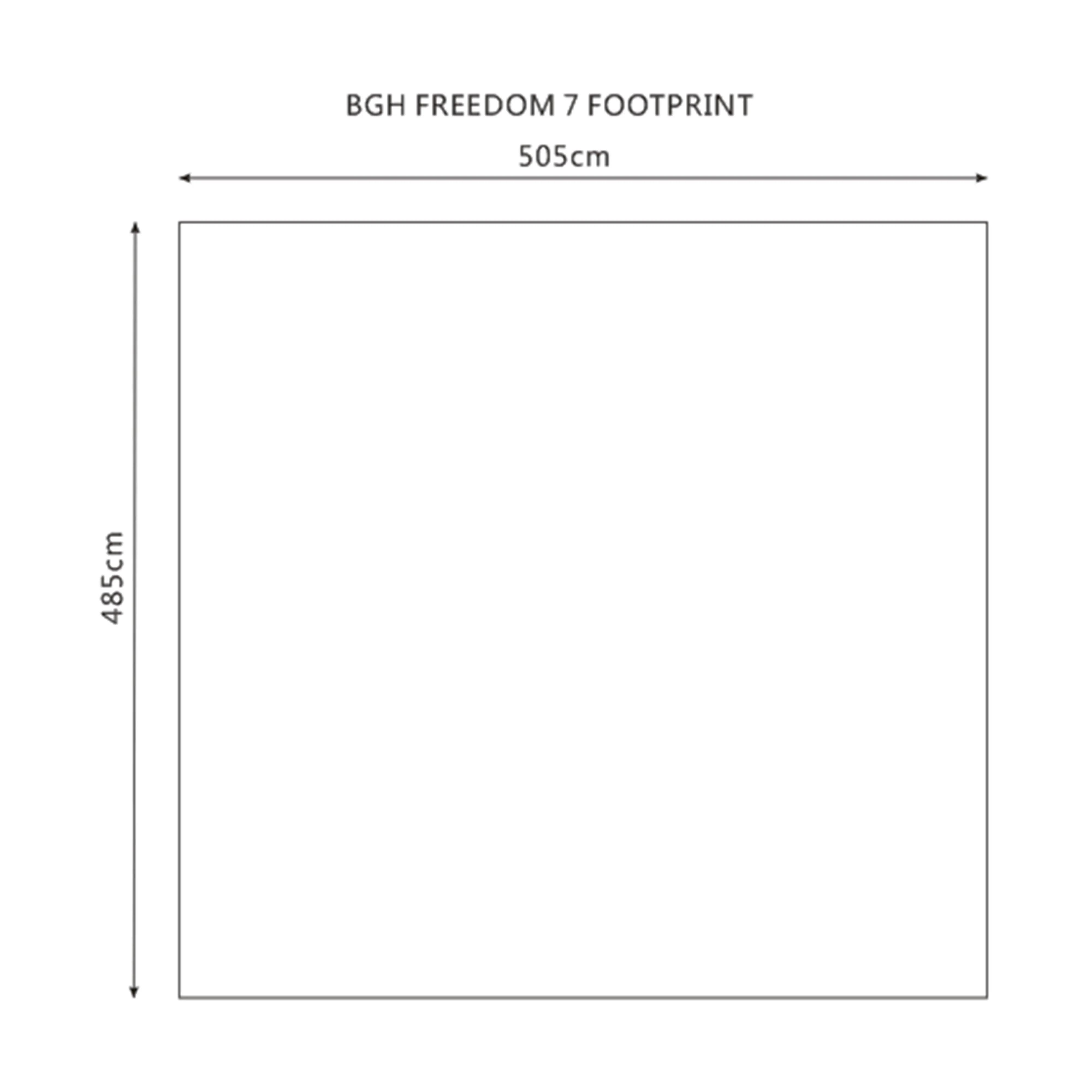 Berghaus Freedom 7 Tent Footprint | Ultimate Outdoors