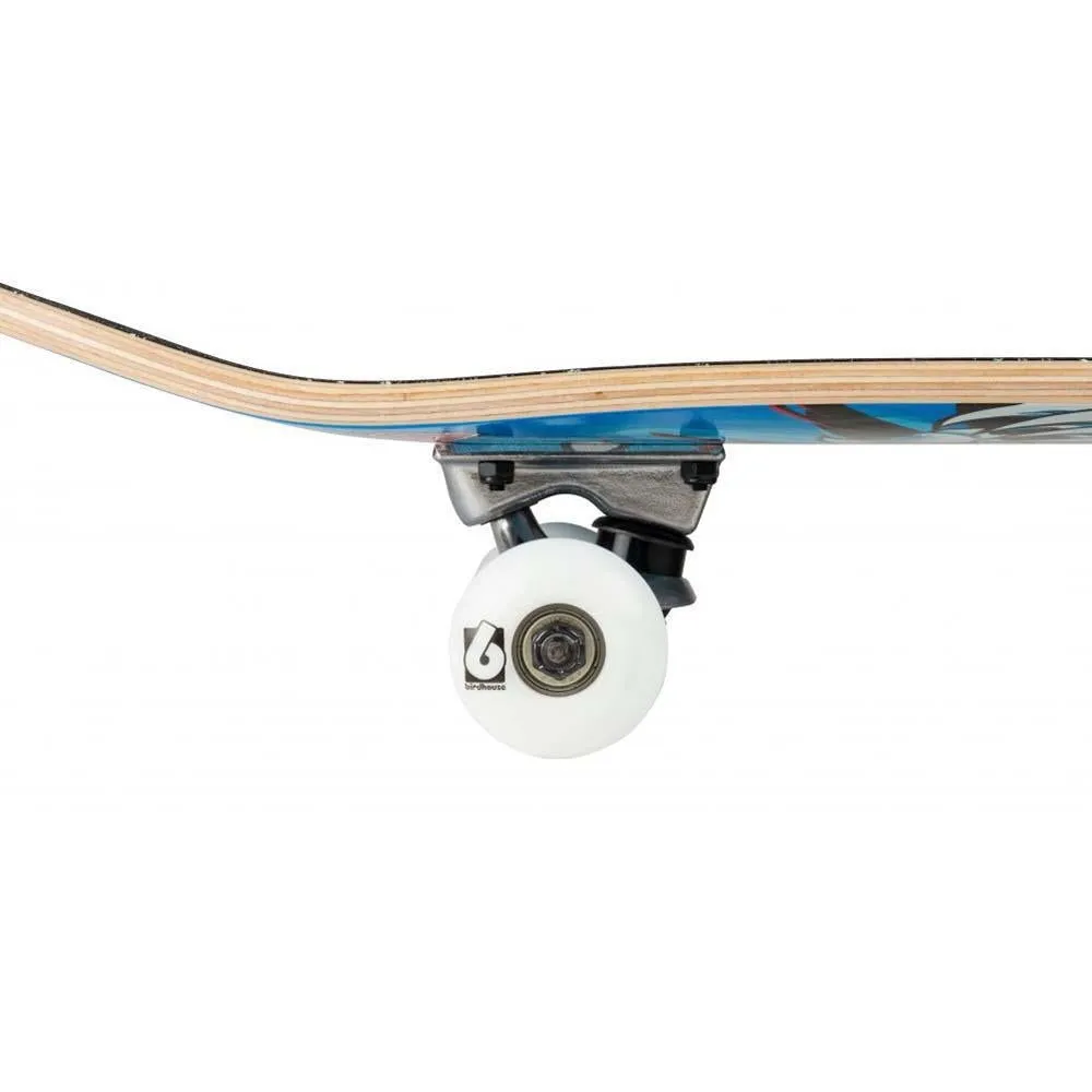 Birdhouse Stage 1 Hawk Spiral Factory Complete Skateboard Blue 7.75