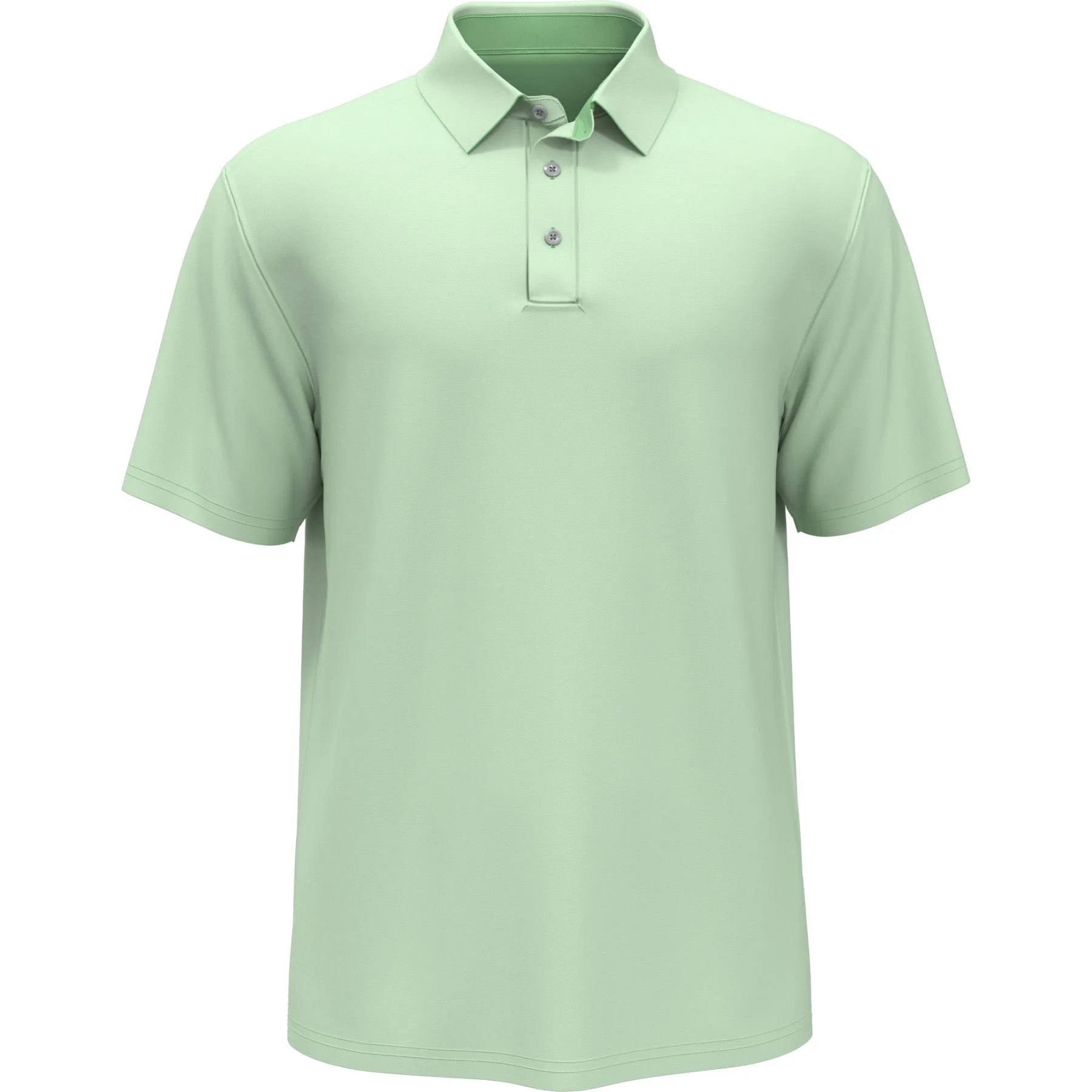 Birdseye Eco Golf Polo In Green Ash