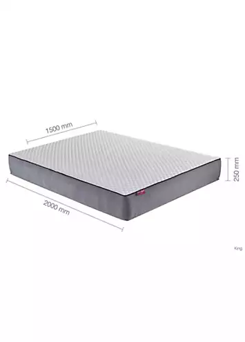 Birlea SleepSoul Paradise 600 Pocket Rolled Mattress | Kaleidoscope