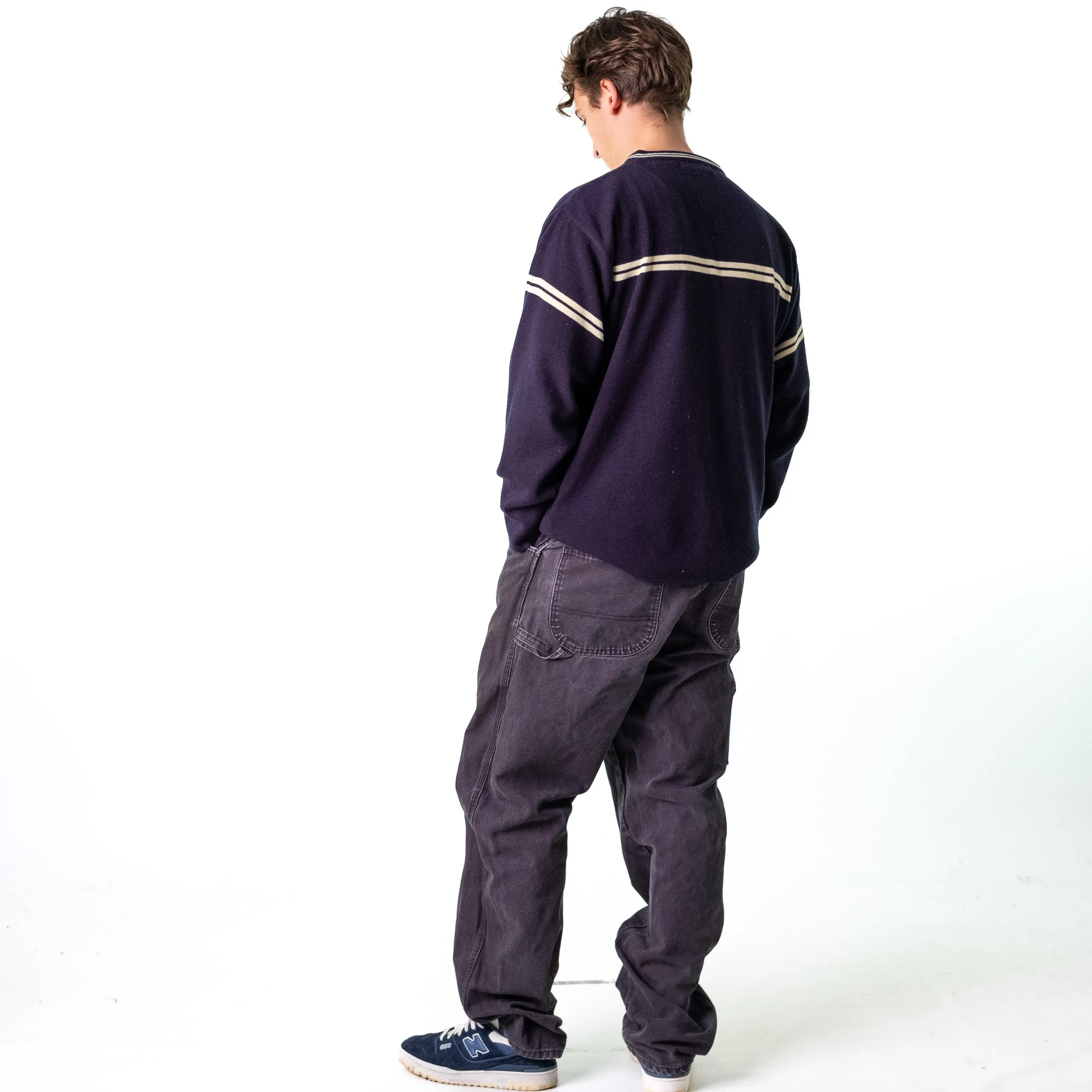 Black 90s Dickies  Cargo Skater Trousers Pants Jeans (36x34)