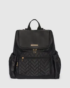 Black And Gold Baby Bag Backpack