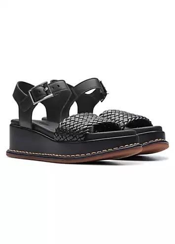 Black Kimmei Bay Sandals by Clarks | Look Again