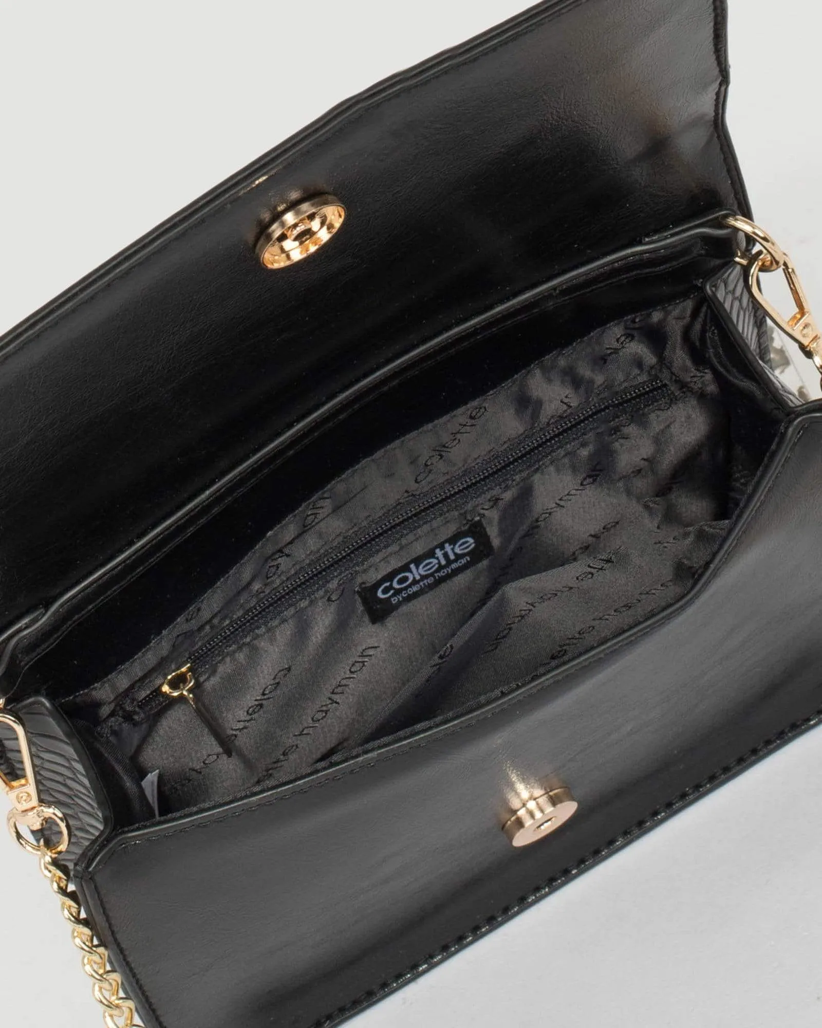 Black Nicci Crossbody Bag
