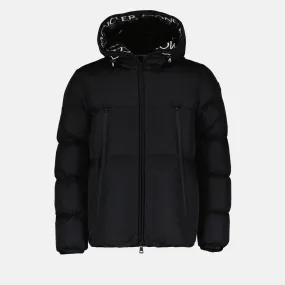 Black Nylon Puffer Jacket