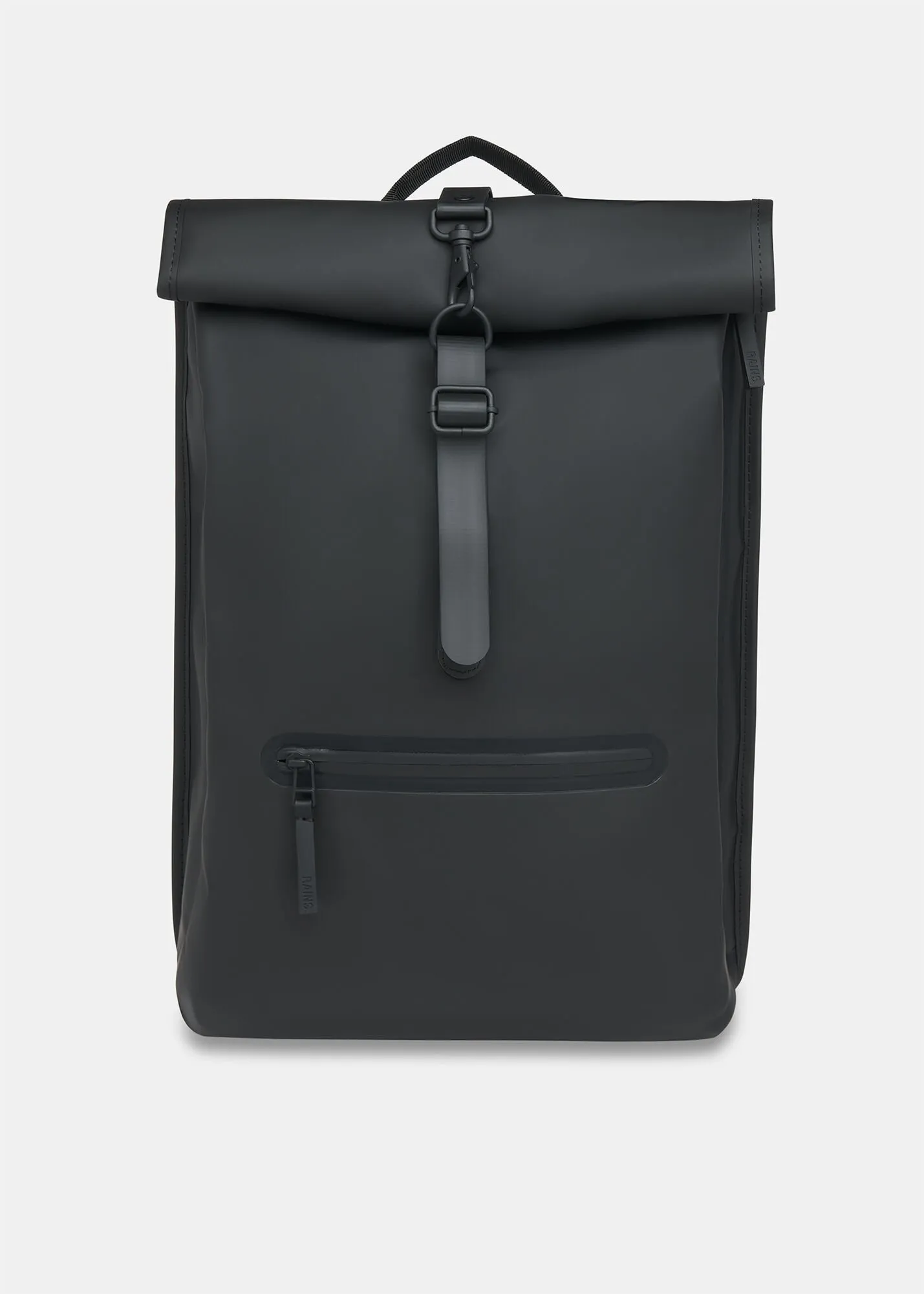 Black Rains Roll Top Backpack