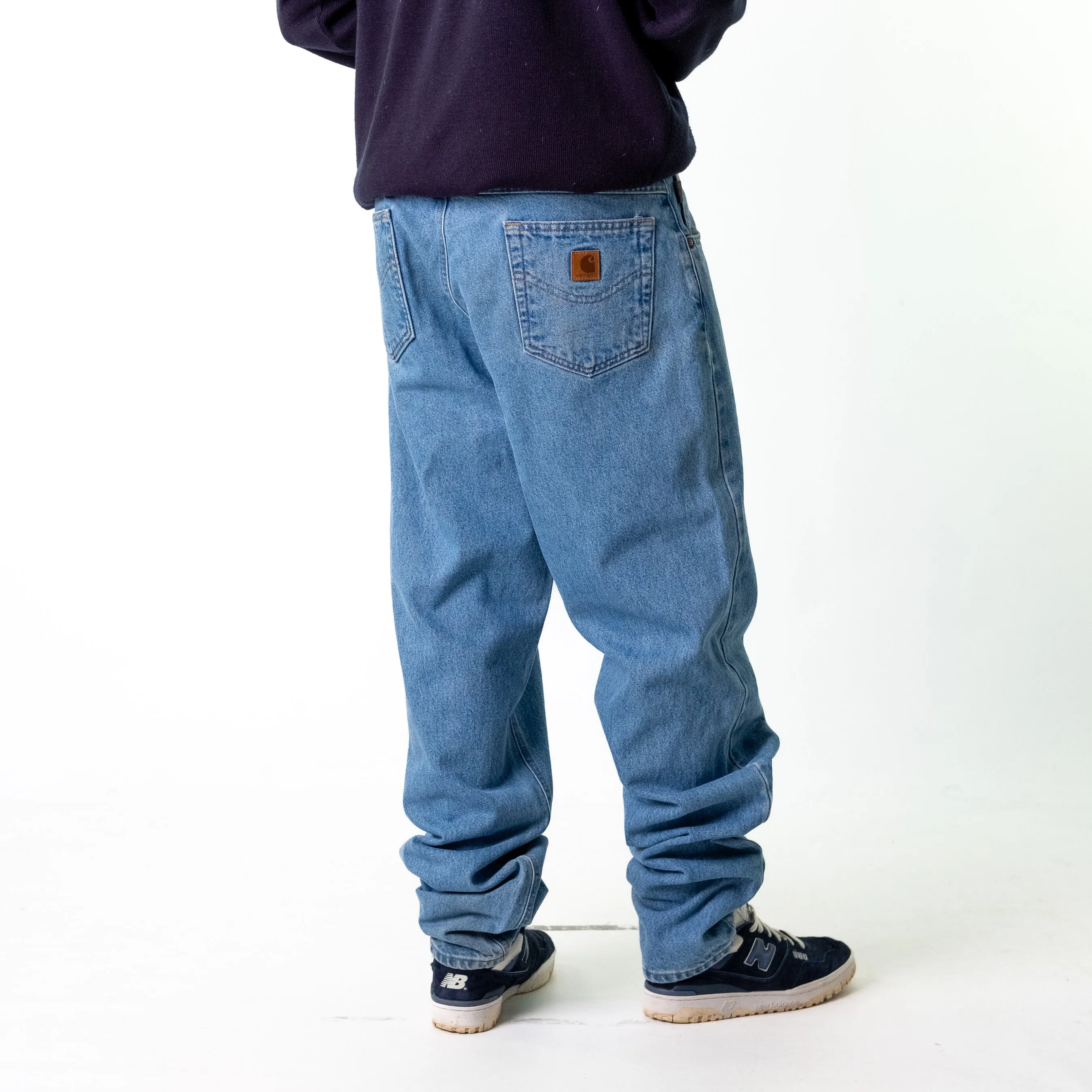 Blue Denim 90s Carhartt  Cargo Skater Trousers Pants Jeans (36x36)