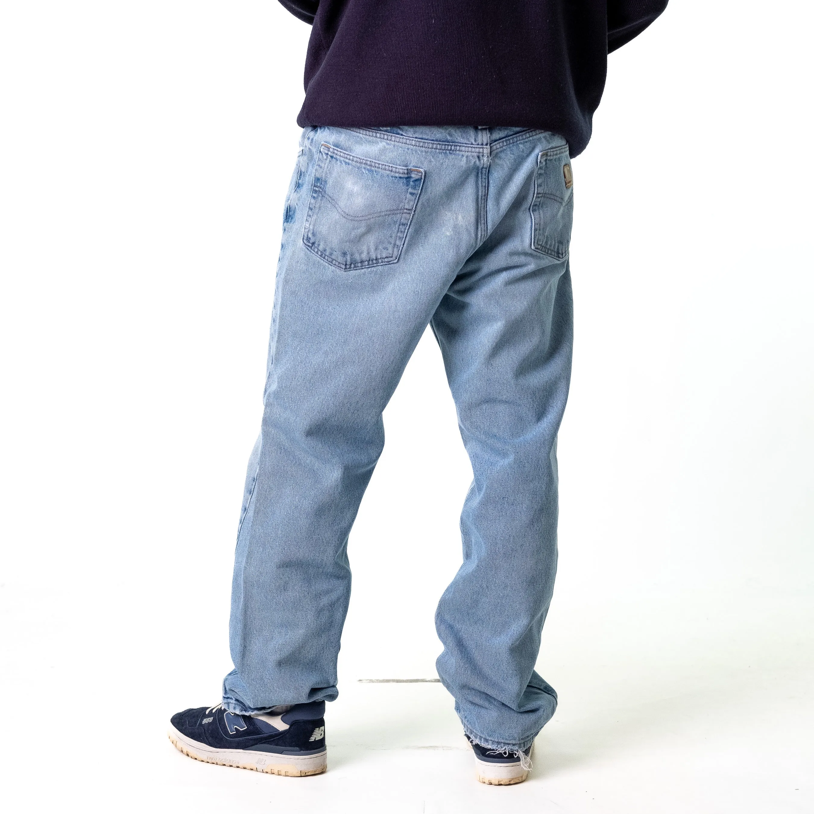 Blue Denim 90s Carhartt  Cargo Skater Trousers Pants Jeans (38x32)