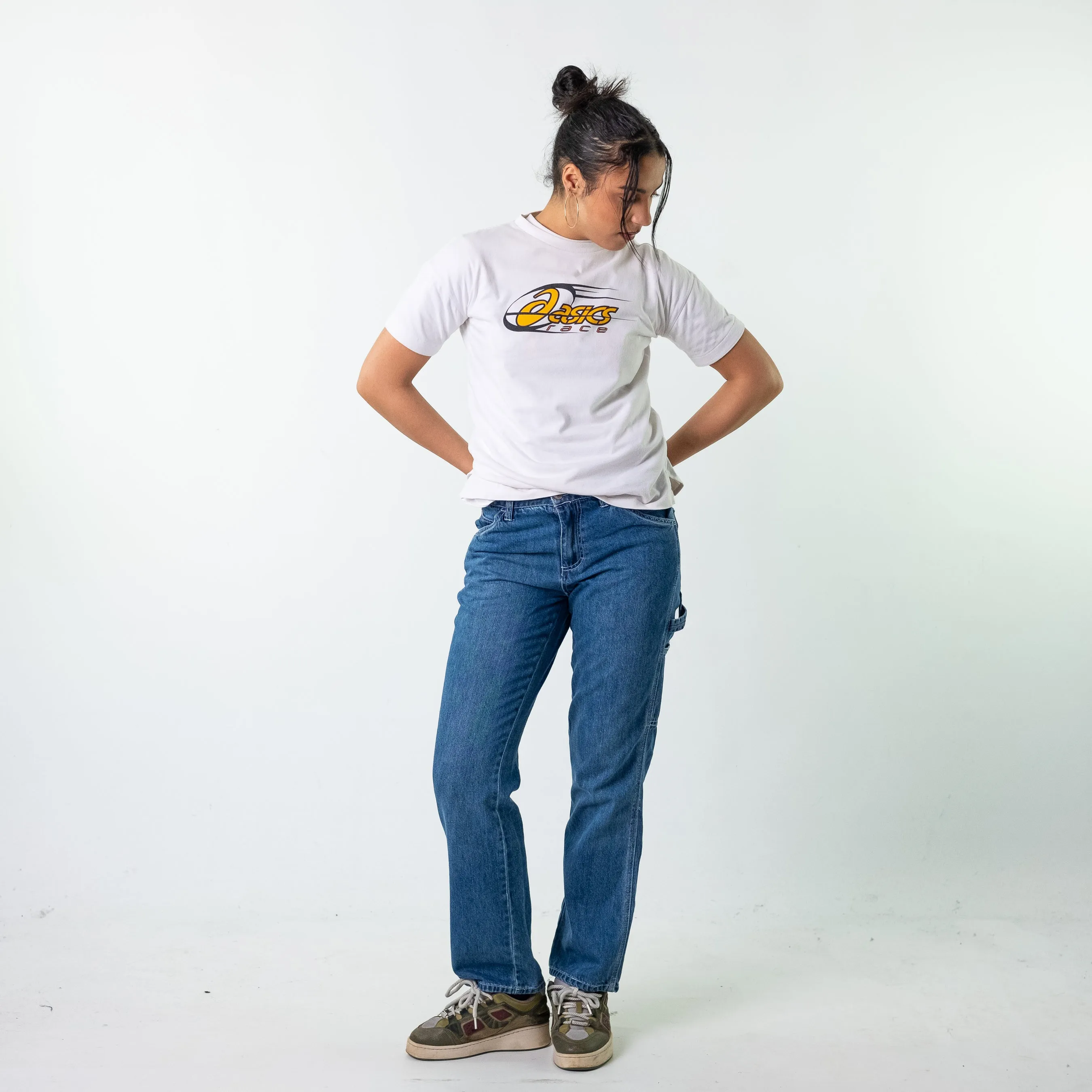 Blue Denim 90s Dickies  Cargo Skater Trousers Pants Jeans (30x33)
