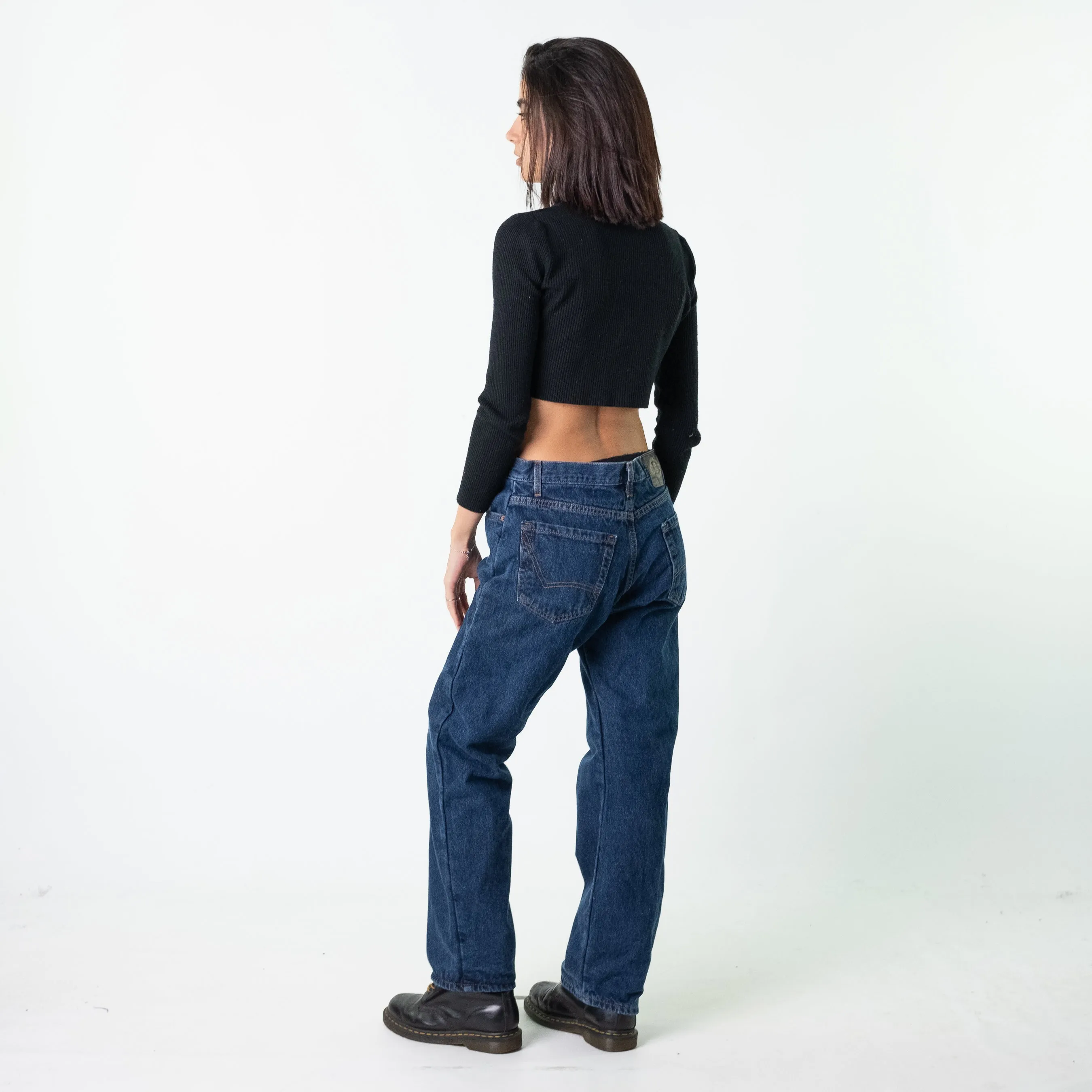 Blue Denim 90s Dickies  Cargo Skater Trousers Pants Jeans (32x30)