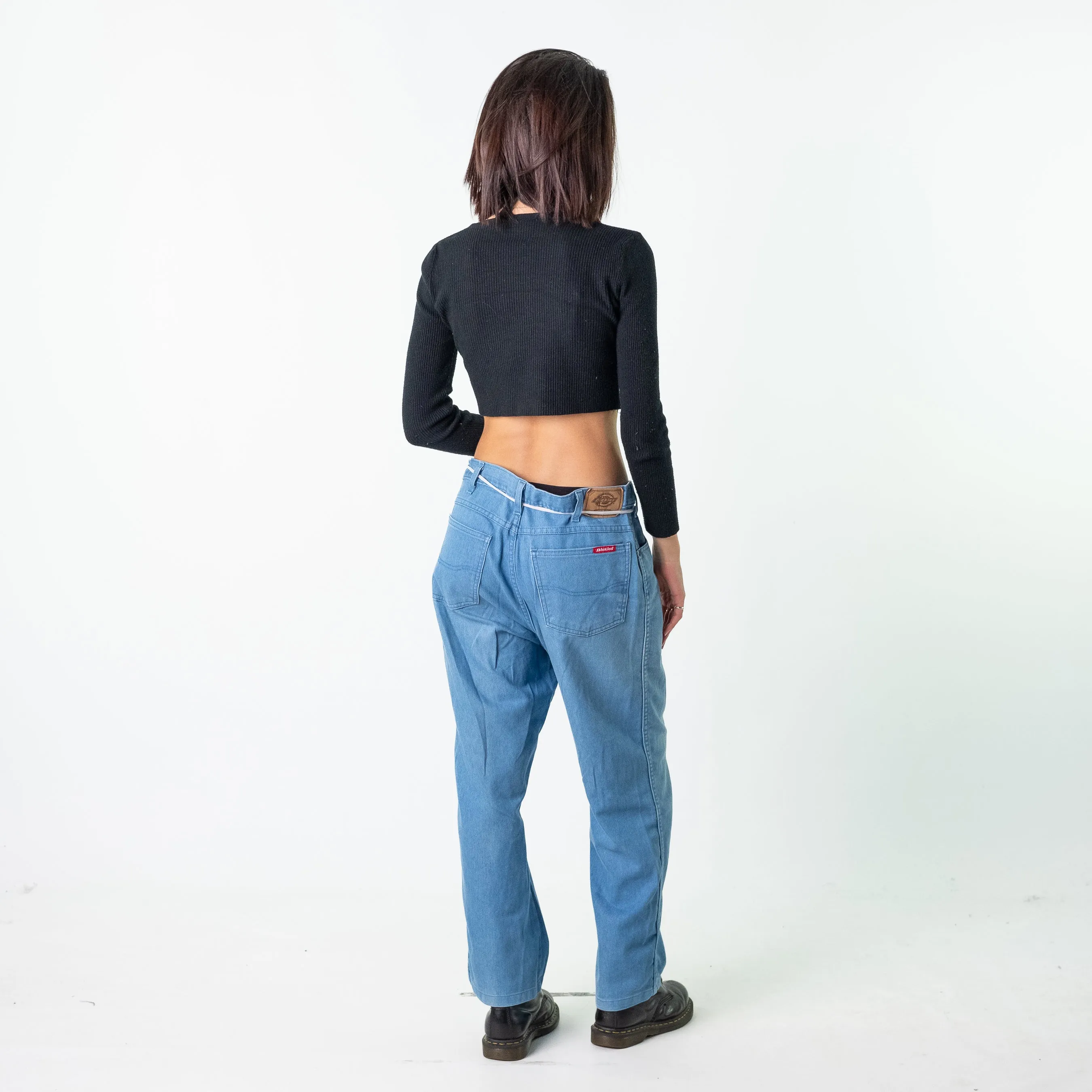 Blue Denim 90s Dickies  Cargo Skater Trousers Pants Jeans (36x28)