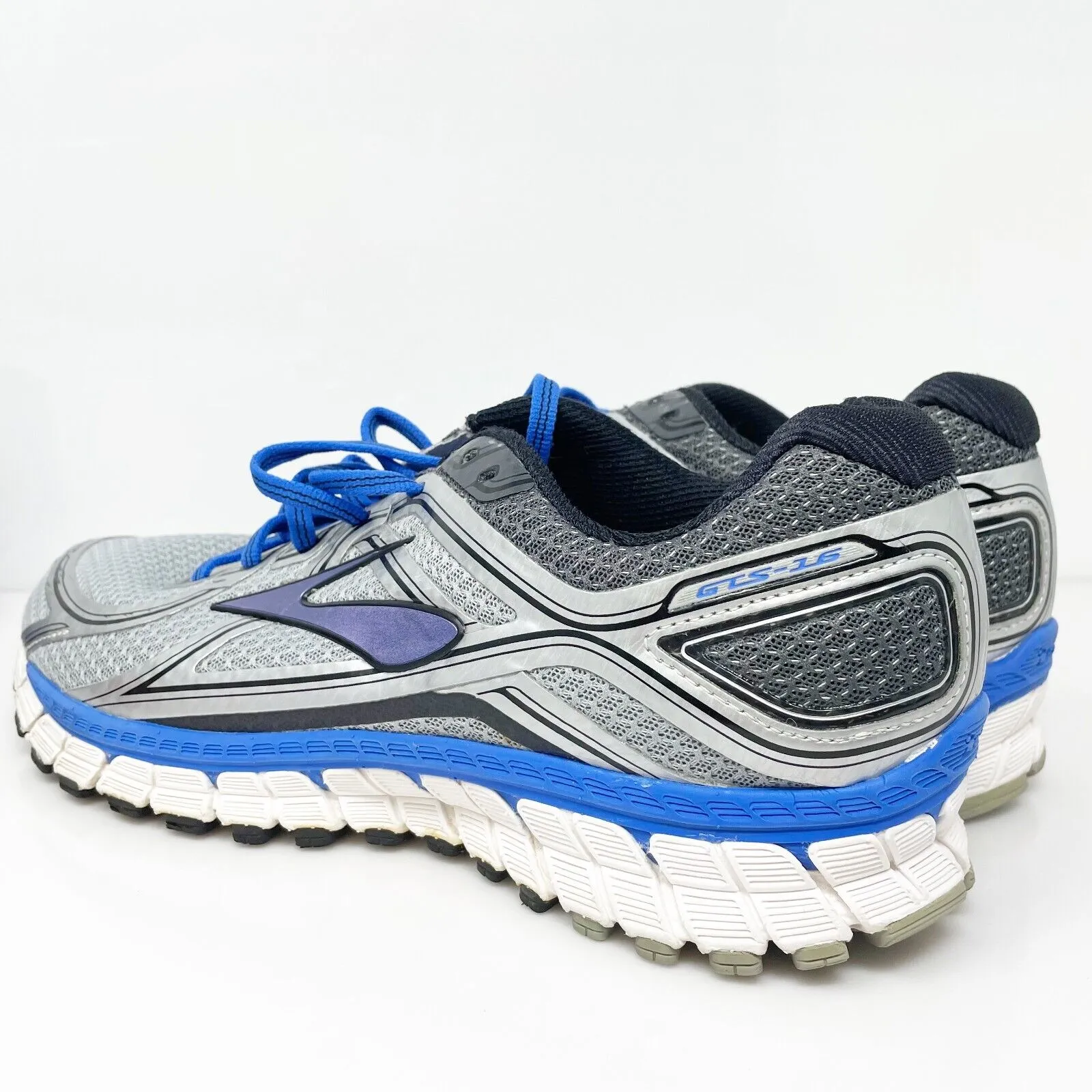 Brooks Mens Adrenaline GTS 16 1102121D181 Gray Running Shoes Sneakers Size 9.5 D