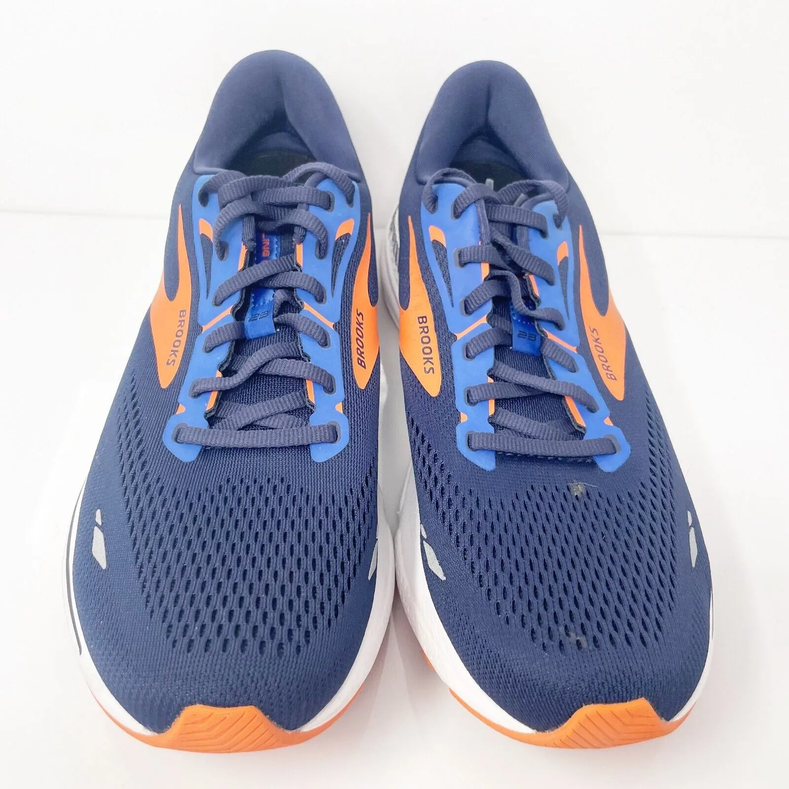 Brooks Mens Adrenaline GTS 23 1103911D438 Blue Running Shoes Sneakers Sz 10.5 D