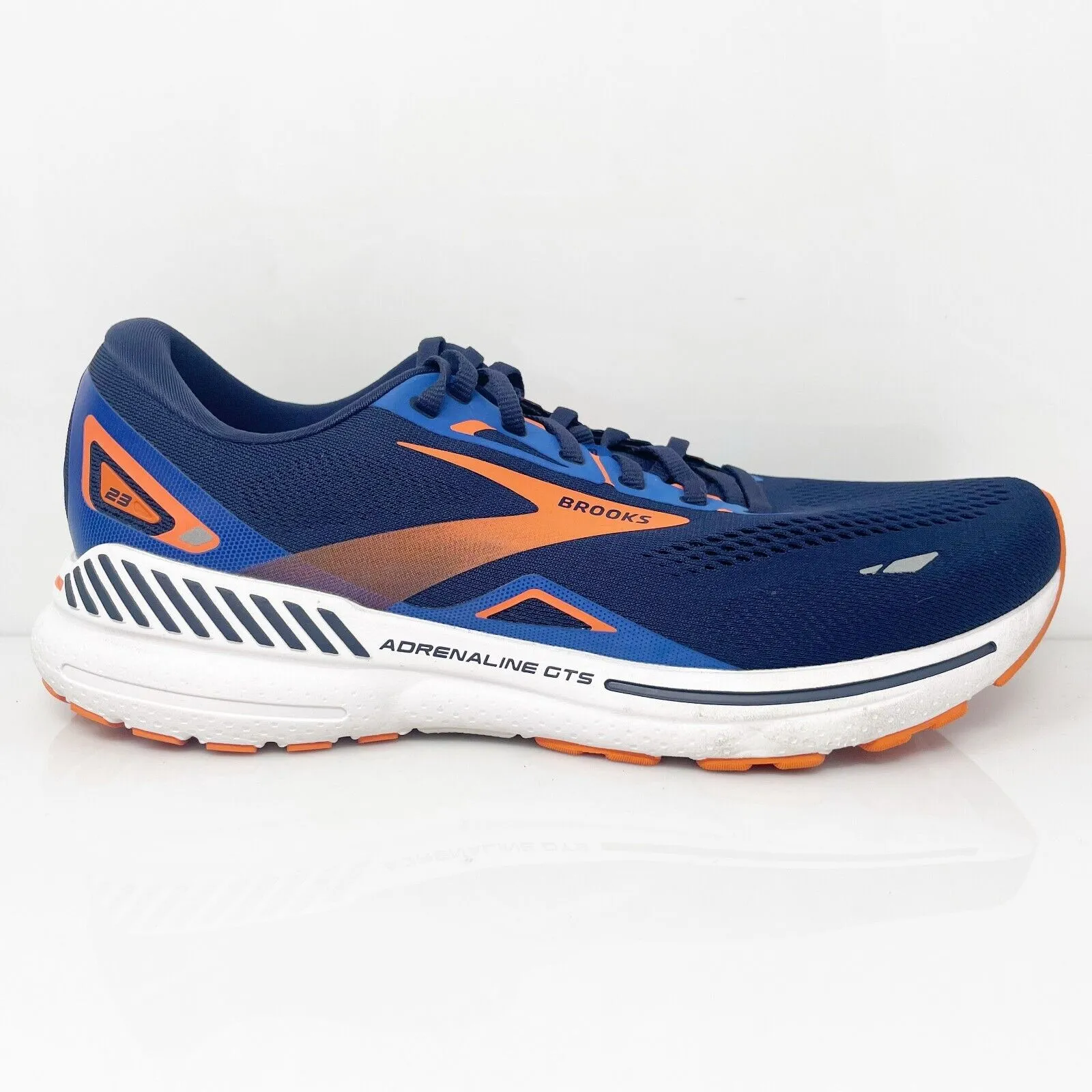 Brooks Mens Adrenaline GTS 23 1103911D438 Blue Running Shoes Sneakers Sz 10.5 D