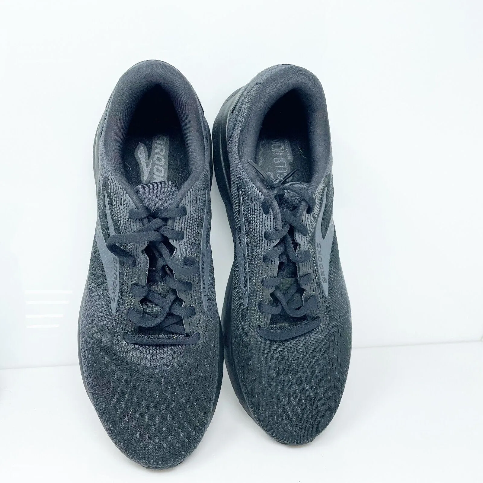 Brooks Mens Ghost 16 1104182E020 Black Running Shoes Sneakers Size 10.5 2E