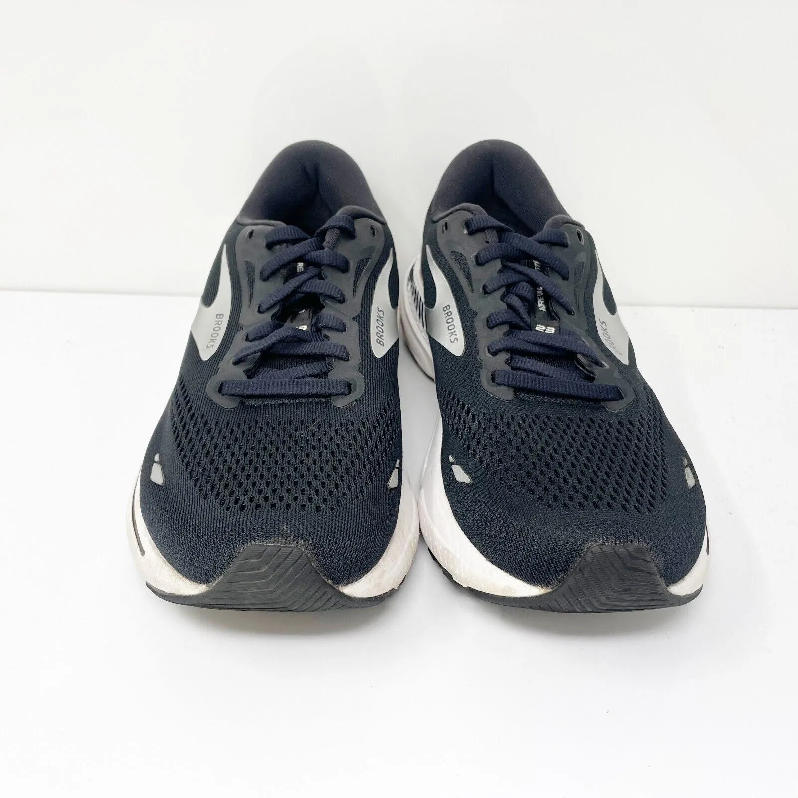 Brooks Womens Adrenaline GTS 23 1203811B004 Black Running Shoes Sneakers Sz 11 B