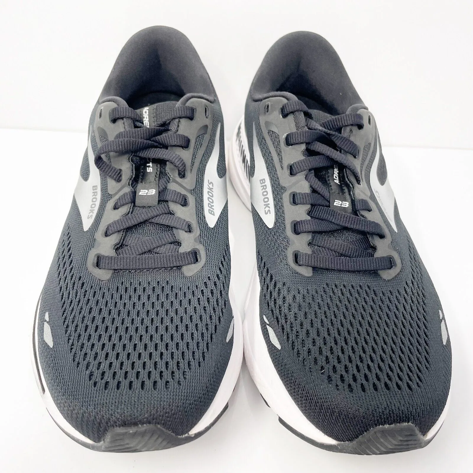 Brooks Womens Adrenaline GTS 23 1203811D004 Black Running Shoes Sneakers 8.5 D