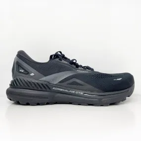 Brooks Womens Adrenaline GTS 23 1203812E020 Black Running Shoes Sneakers 9.5 2E