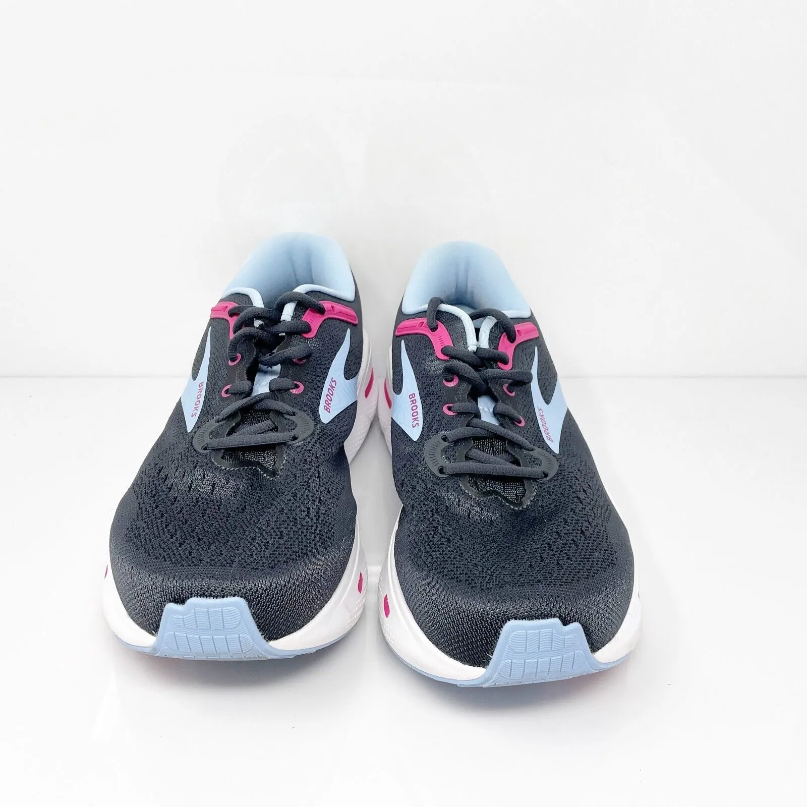 Brooks Womens Ghost Max 1203952E082 Black Running Shoes Sneakers Size 9.5 EE