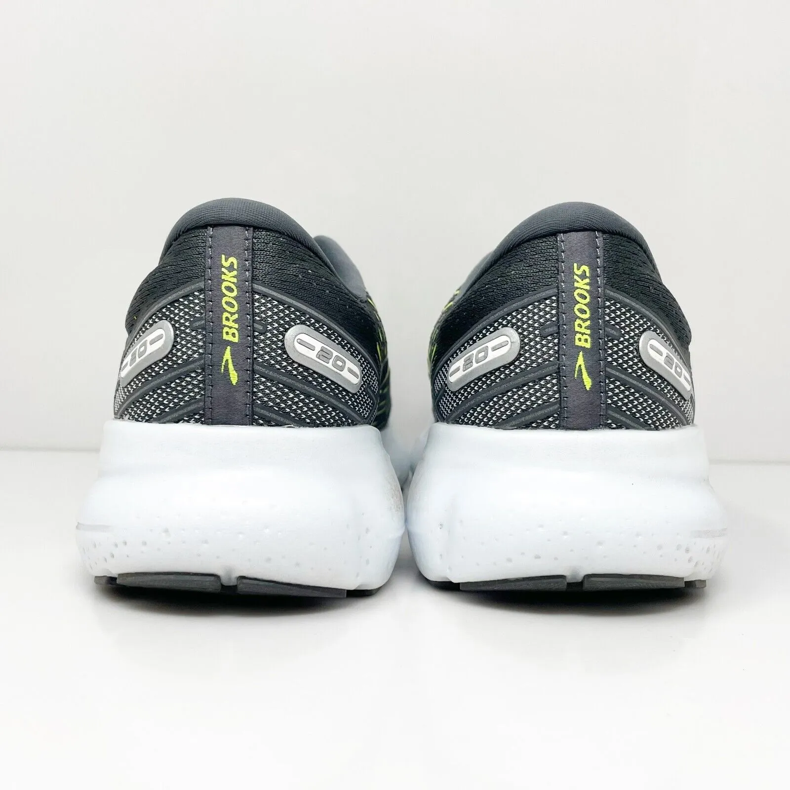 Brooks Womens Glycerin 20 1203691B047 Black Running Shoes Sneakers Size 8 B