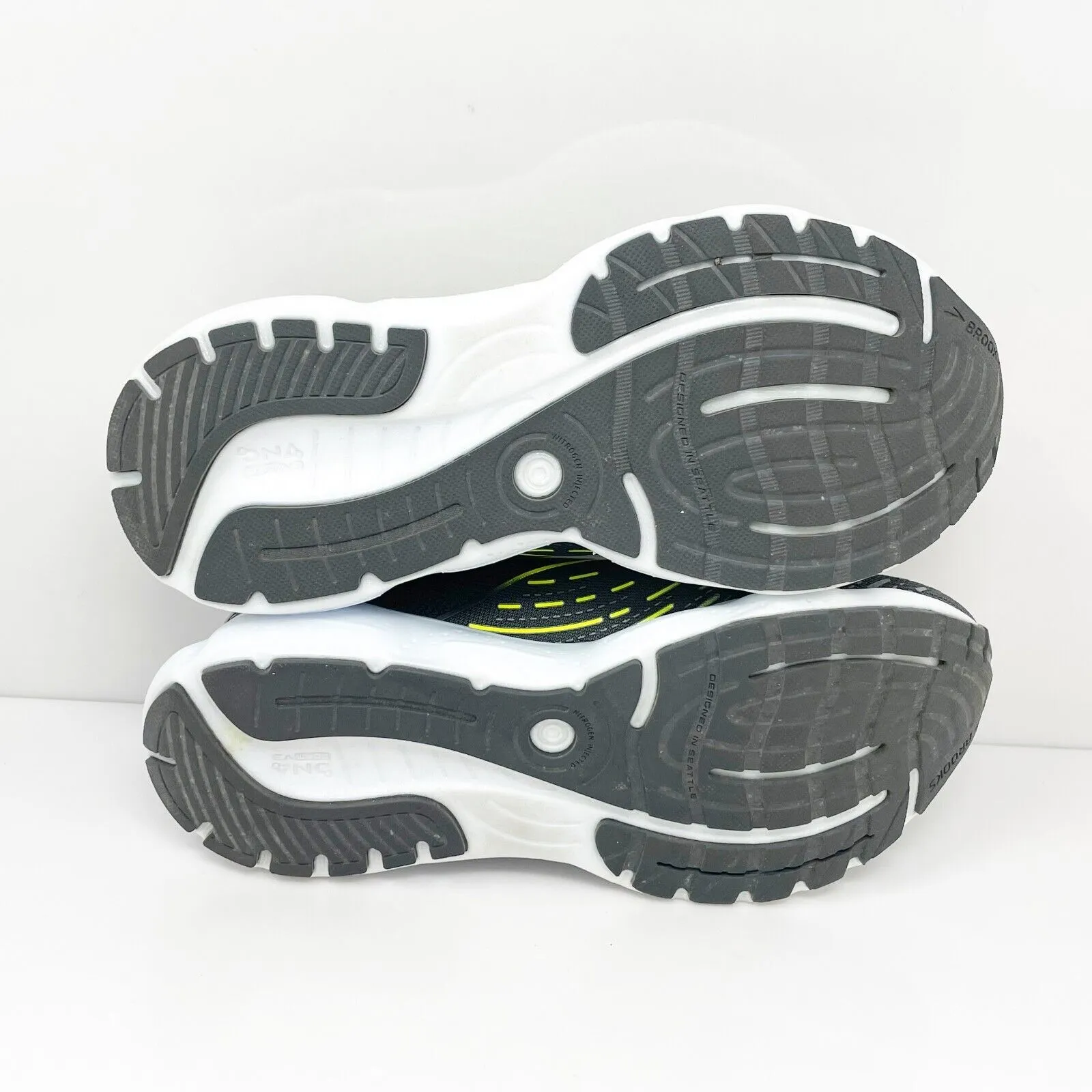 Brooks Womens Glycerin 20 1203691B047 Black Running Shoes Sneakers Size 8 B