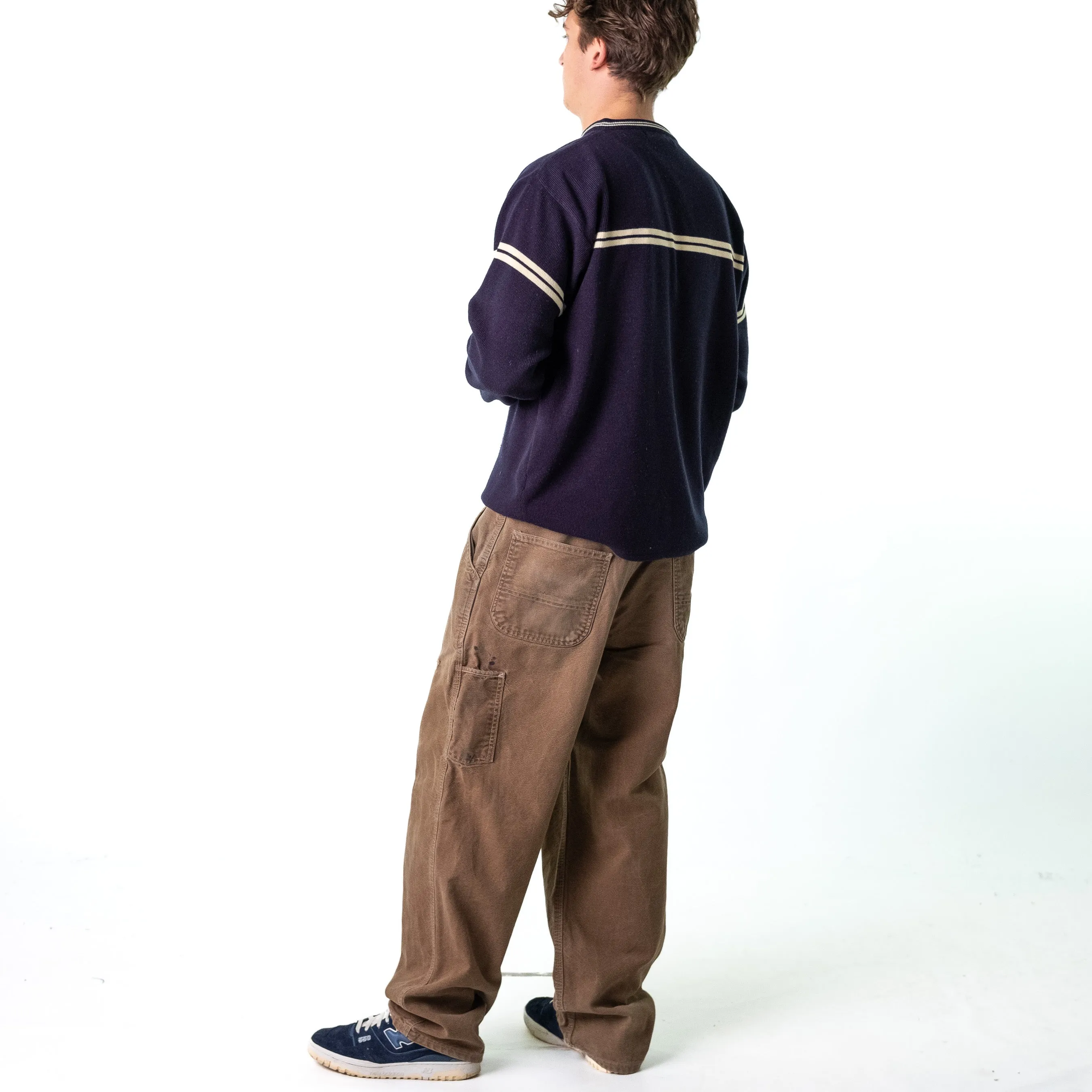 Brown 90s Carhartt  Cargo Skater Trousers Pants Jeans (38x32)